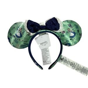 Disney Alice in Wonderland Minnie Ears Headband NEW